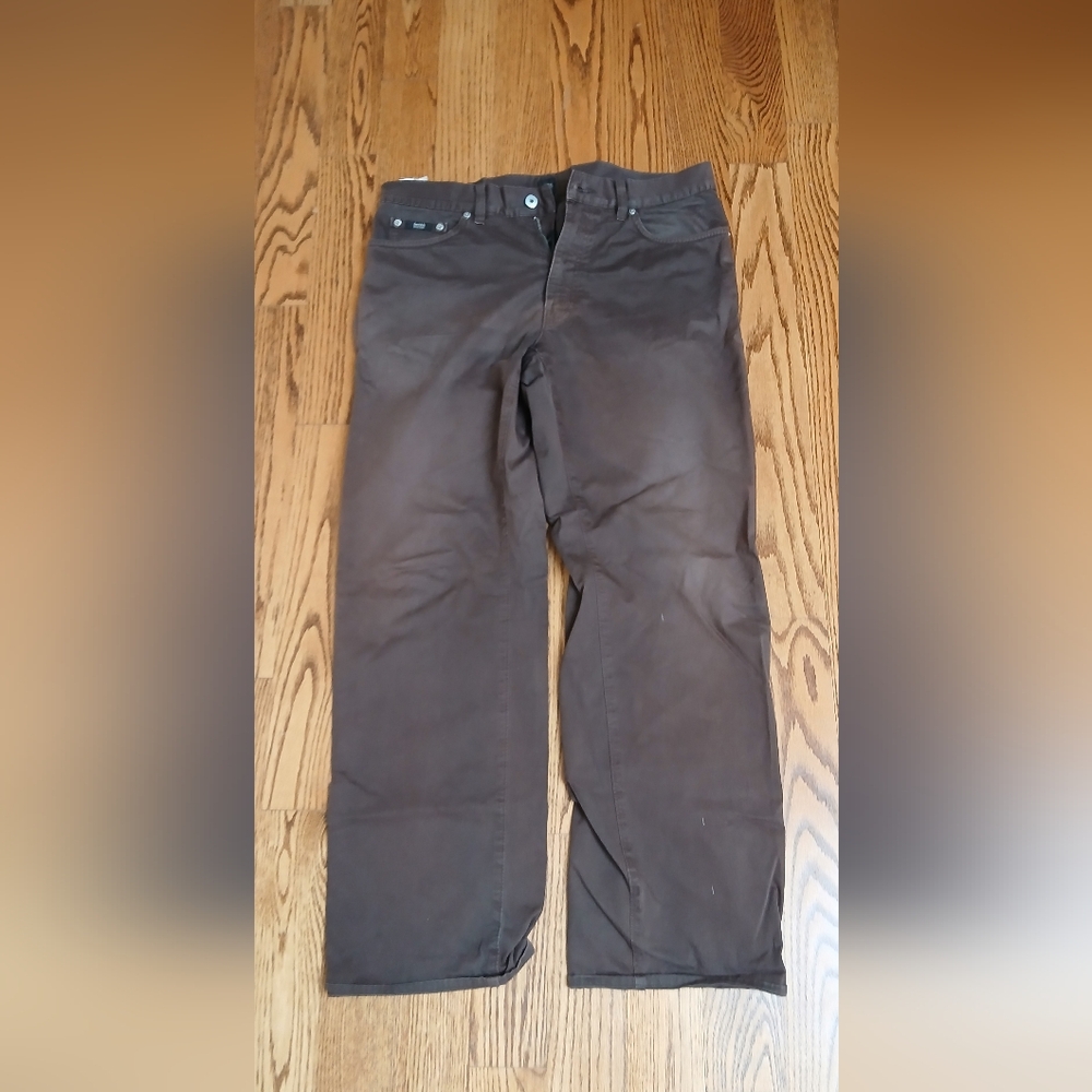 Men's Hugo Boss Brown Pants.